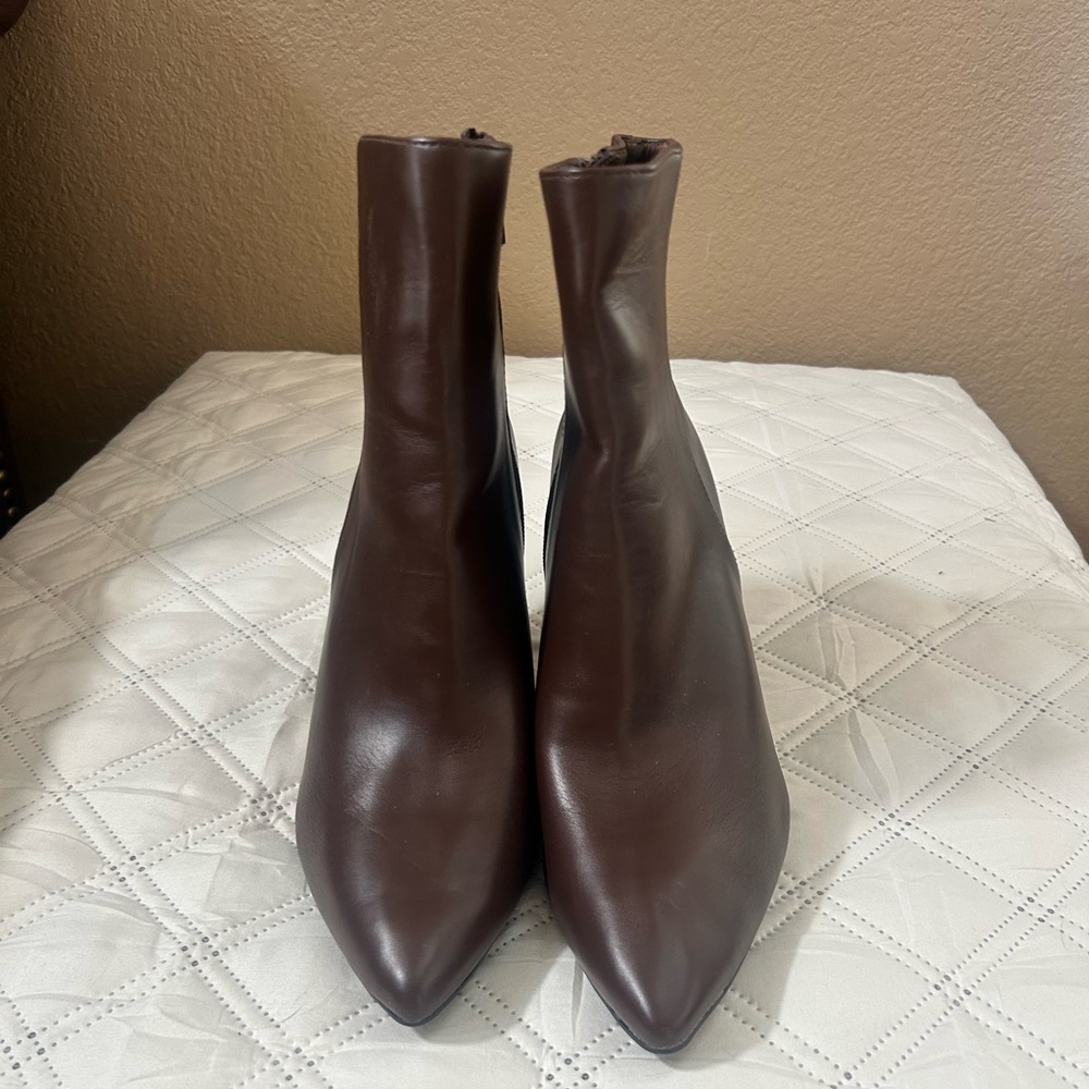 Impo Dark Brown Ankle Booties